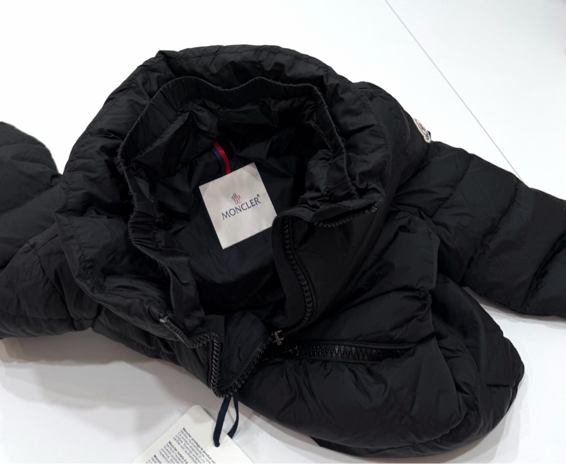 moncler 黑色 立領 輕羽絨 短版羽絨 羽絨外套 夾克 風衣外套 防風外套-17