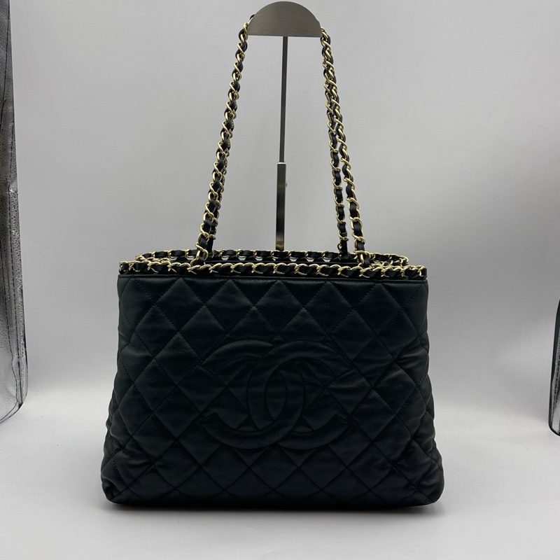 Chanel 香奈儿 购物袋链条tote包-0