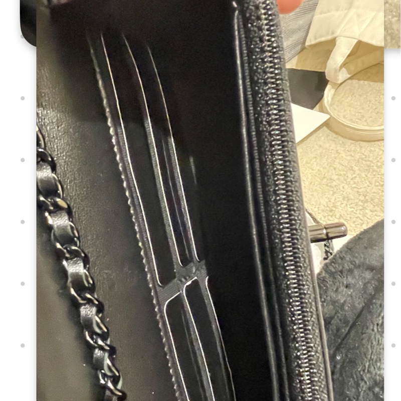 CHANEL WOC高質感小羊皮三用鏈帶包（黑/黑鍊）-18