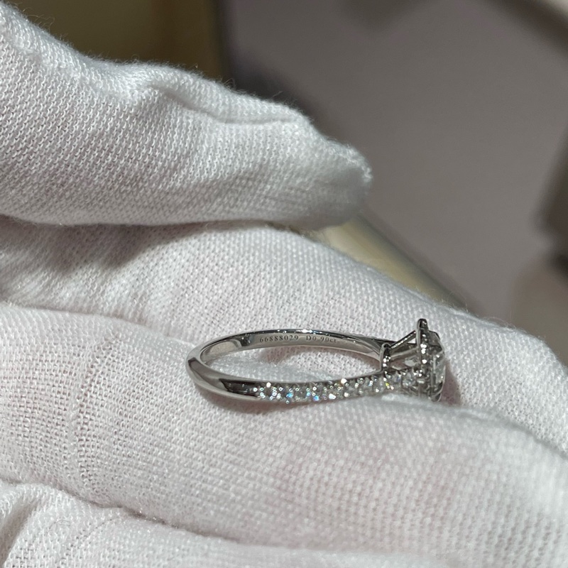 Tiffany蒂夫尼钻戒爱心订婚戒指-5