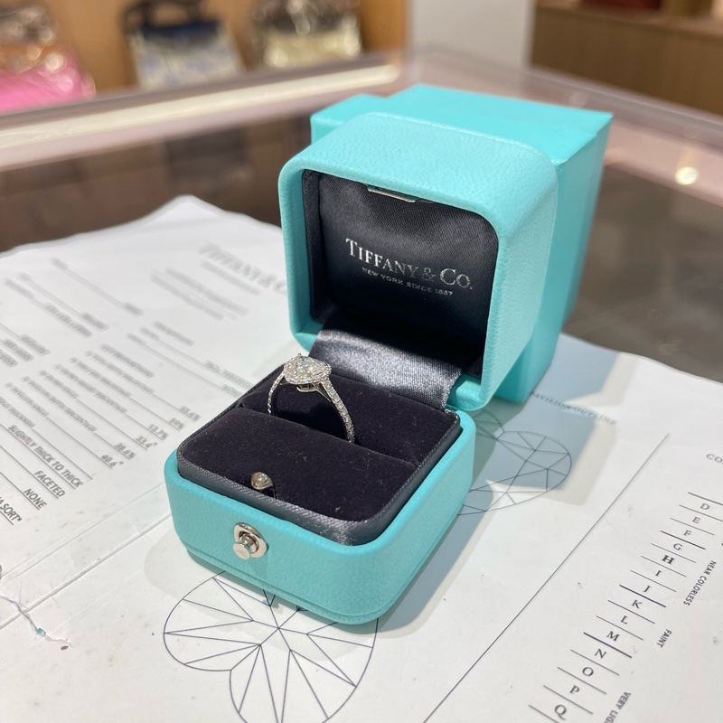 Tiffany蒂夫尼钻戒爱心订婚戒指-8