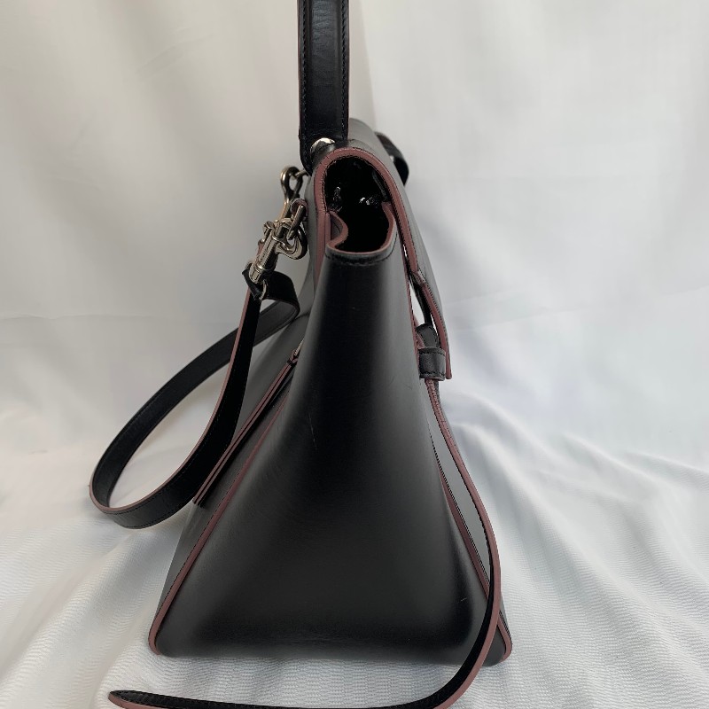 CELINE 黑色全皮鯰魚 底長28-3