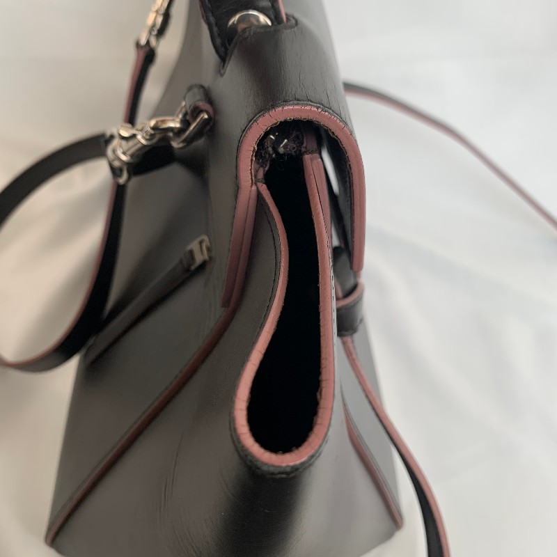 CELINE 黑色全皮鯰魚 底長28-10