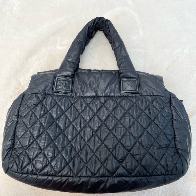 新到🖤Chanel coco cocoon太空系列羽絨托特包-10