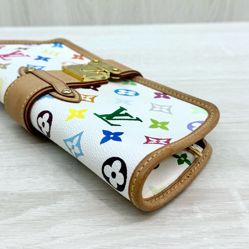 LV白彩插釦晚宴腋下包M40049-14