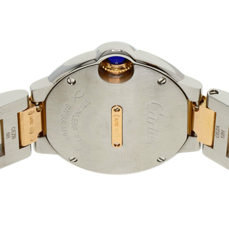 卡地亞 W3BB0009 藍氣球系列 28 毫米精鋼/SSx18KPG 女士腕錶-6