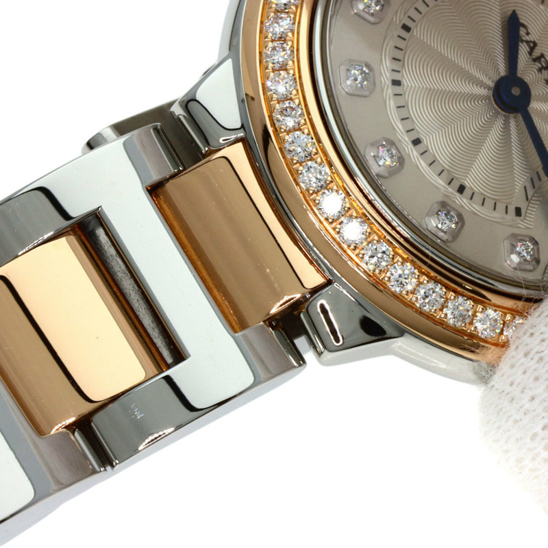 卡地亞 W3BB0009 藍氣球系列 28 毫米精鋼/SSx18KPG 女士腕錶-11