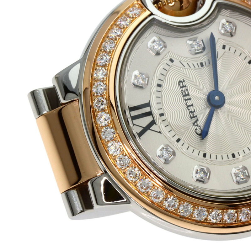 卡地亞 W3BB0009 藍氣球系列 28 毫米精鋼/SSx18KPG 女士腕錶-13