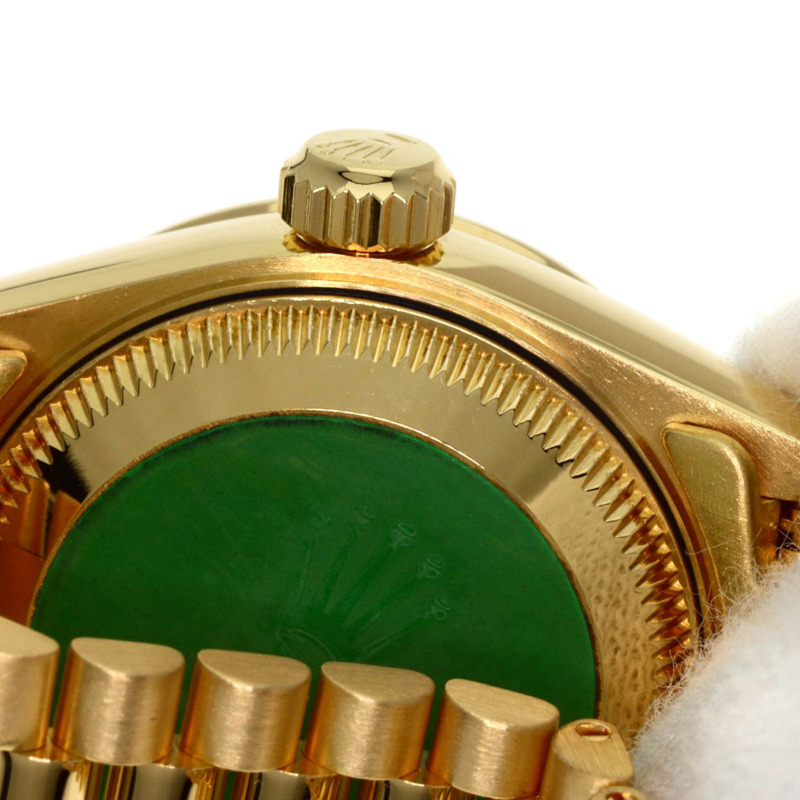 Rolex 69258G Datejust 錶圈鑲嵌 10 顆鑽石，18K 黃金/18KYG/鑽石女士腕錶-20