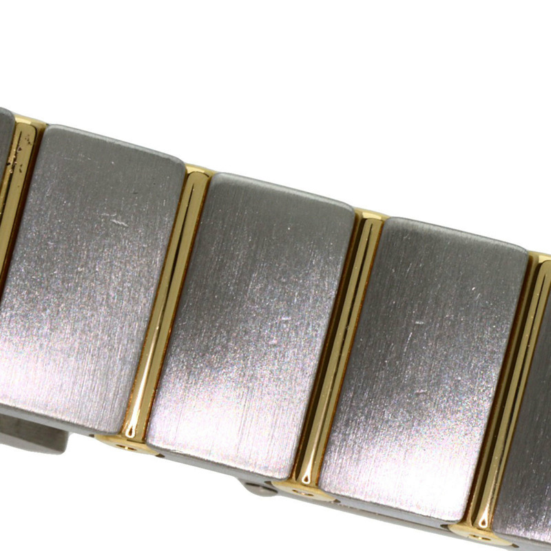 歐米茄 123.25.24.60.55.003 星座系列迷你磨砂鑲鑽腕錶，精鋼/18K黃金錶殼，鑲鑽，女款-18