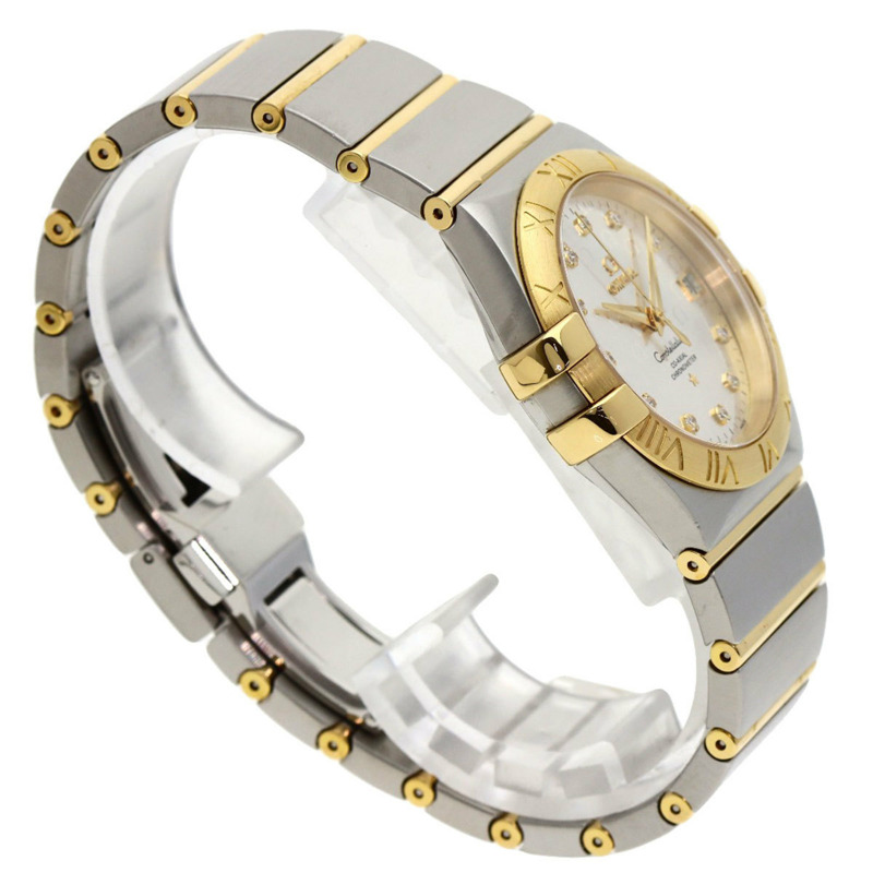 歐米茄 123.20.35.20.52.004 星座系列 35毫米腕錶 不鏽鋼/SSx18K黃金/18K黃金 男士腕錶-1