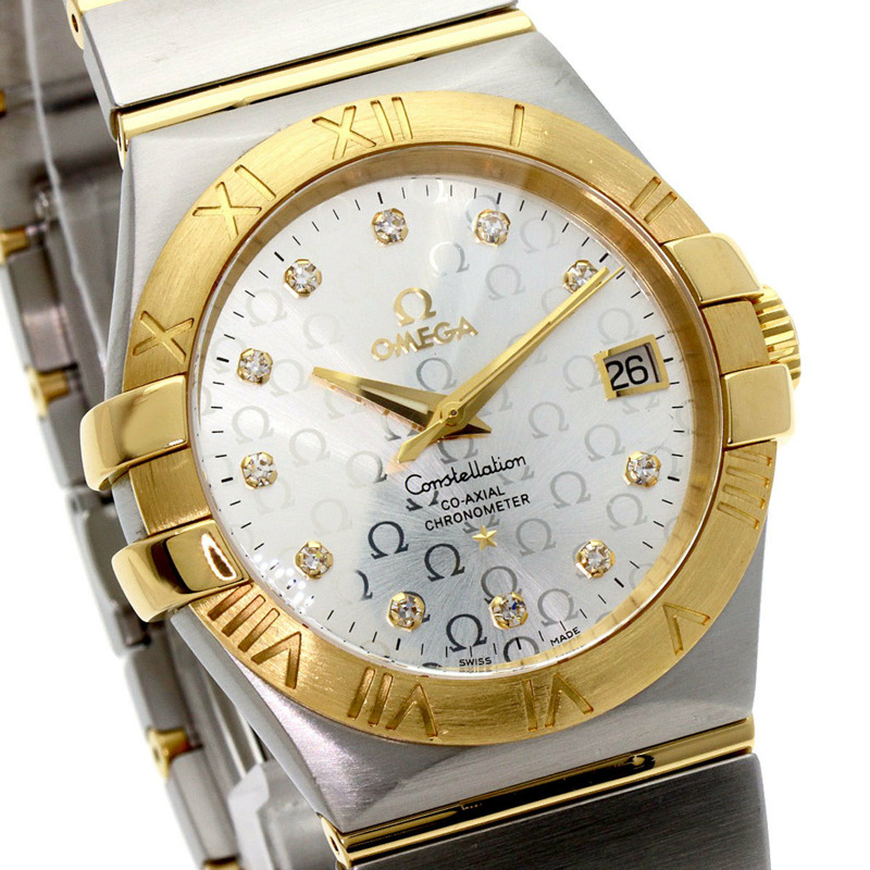 歐米茄 123.20.35.20.52.004 星座系列 35毫米腕錶 不鏽鋼/SSx18K黃金/18K黃金 男士腕錶-3