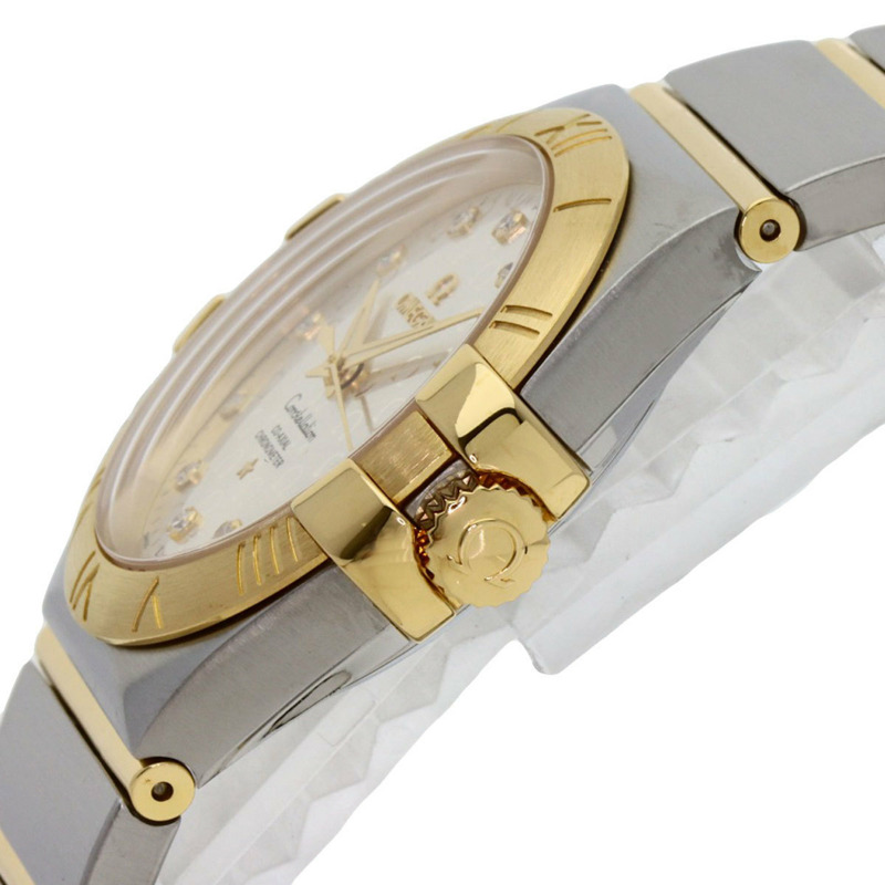 歐米茄 123.20.35.20.52.004 星座系列 35毫米腕錶 不鏽鋼/SSx18K黃金/18K黃金 男士腕錶-4