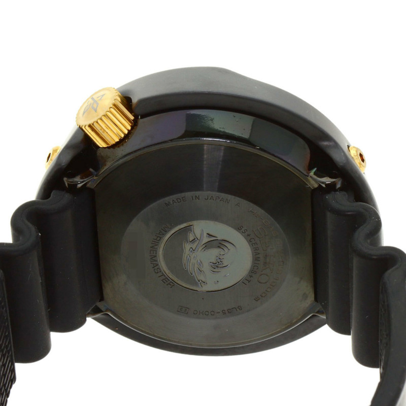 精工 SBDX014 8L35-00H0 Prospex Marine Star 男士腕錶，鈦金屬/橡膠錶帶-6