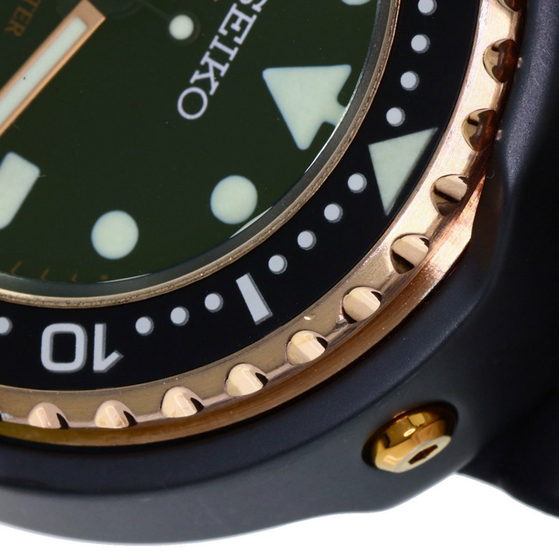 精工 SBDX014 8L35-00H0 Prospex Marine Star 男士腕錶，鈦金屬/橡膠錶帶-18