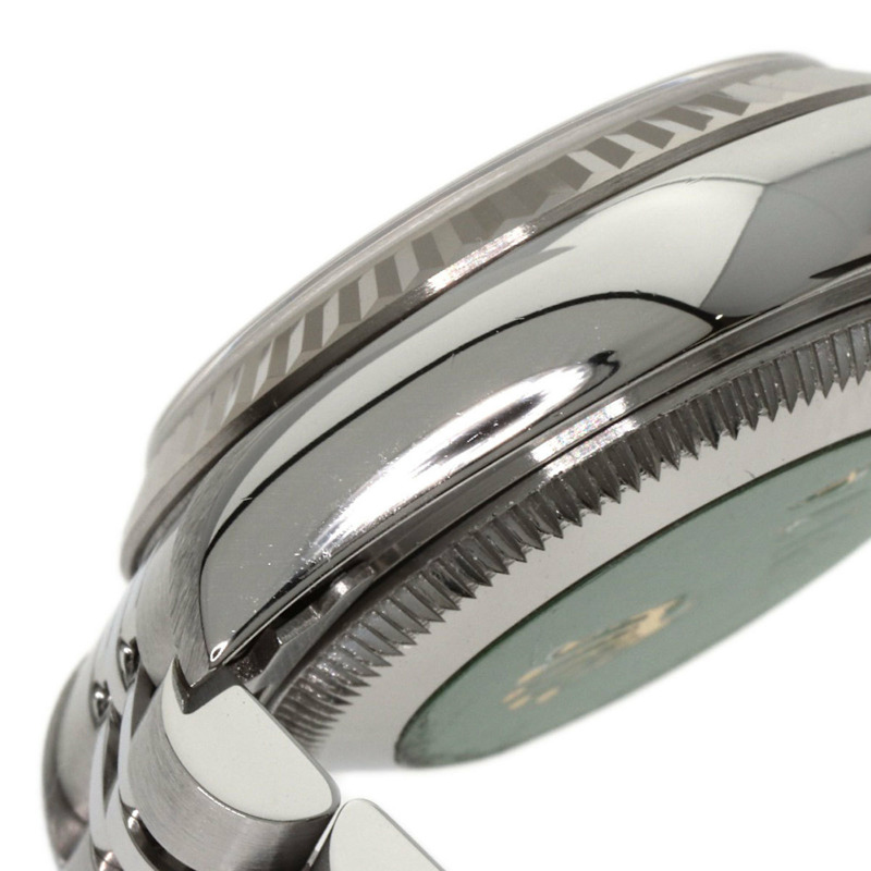 勞力士 79174 Datejust 10P 鑲鑽腕錶 不鏽鋼/SS/18K 白金 女士 ROLEX-12