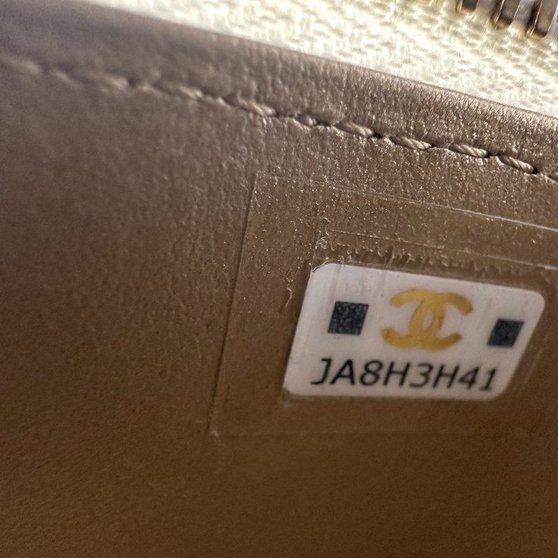 【美收精品】CHANEL 白色足球Mini Vanity C-42-11