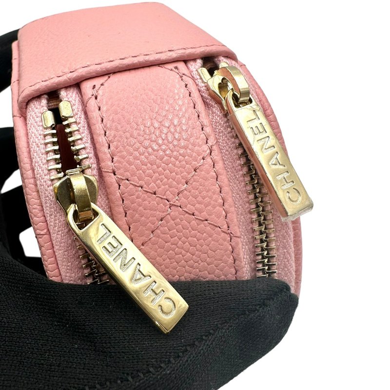 【美收精品】CHANEL 粉紅小圓餅包 C-43-5