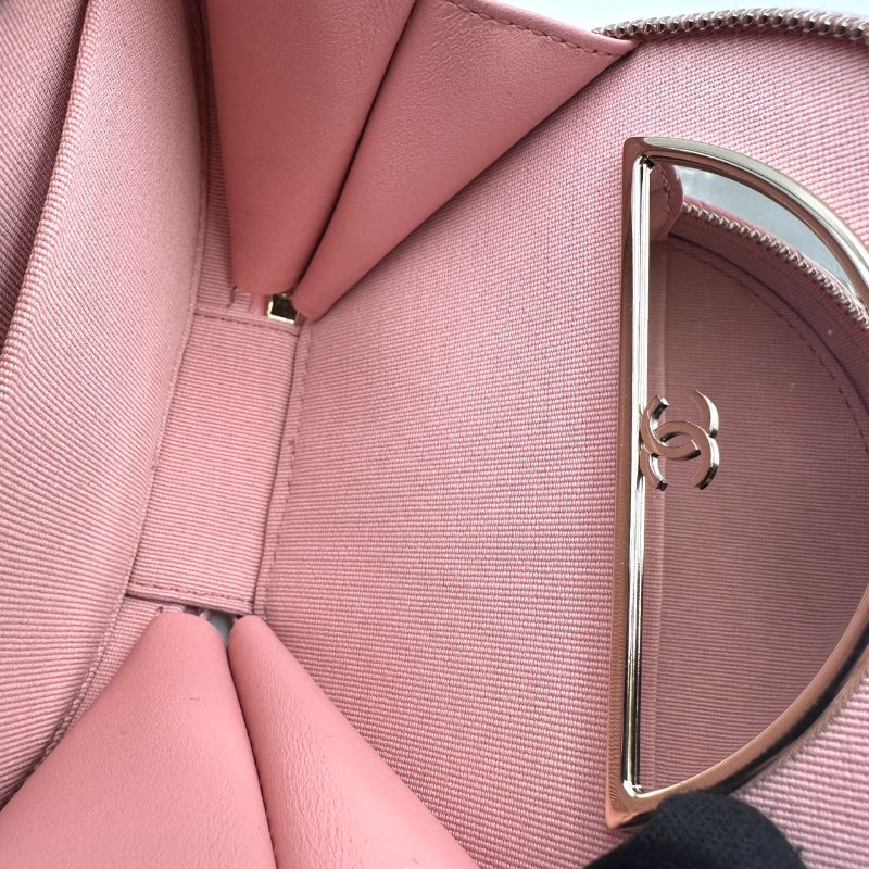 【美收精品】CHANEL 粉紅小圓餅包 C-43-8