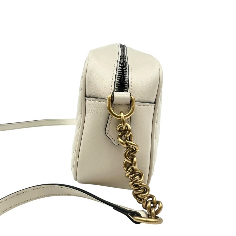 【美收精品】GUCCI 白色肩背包 C-50-2