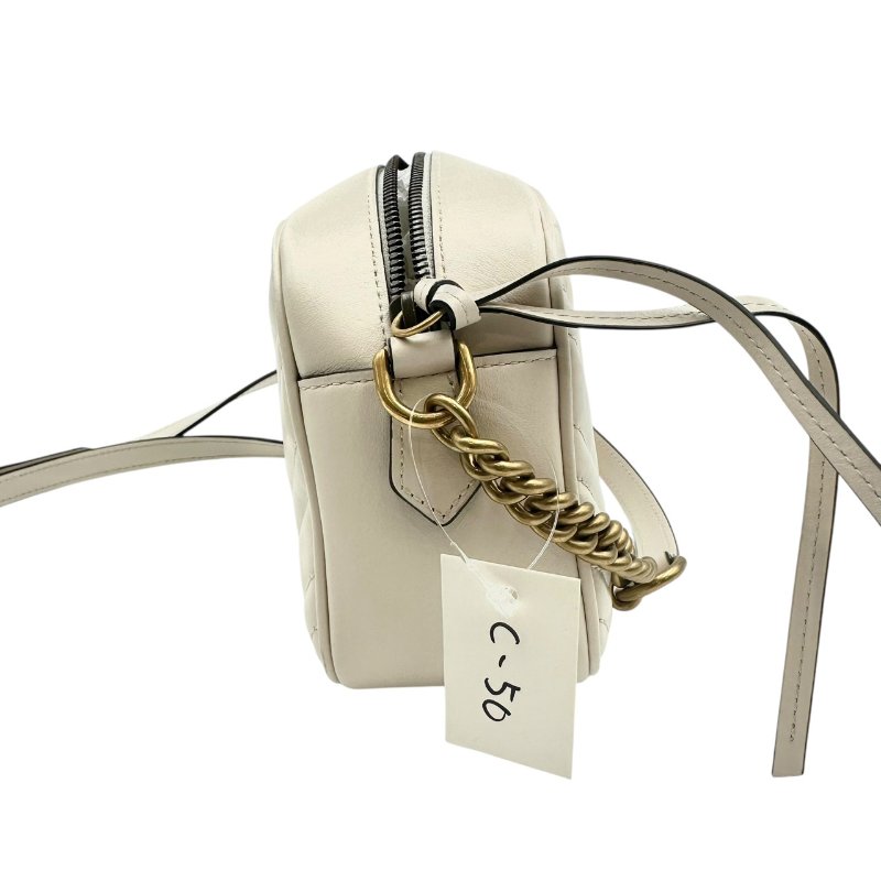 【美收精品】GUCCI 白色肩背包 C-50-3
