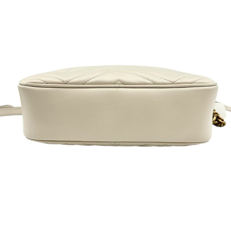 【美收精品】GUCCI 白色肩背包 C-50-4