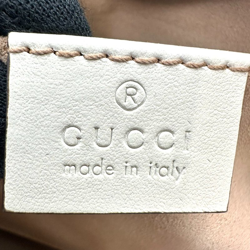 【美收精品】GUCCI 白色肩背包 C-50-9