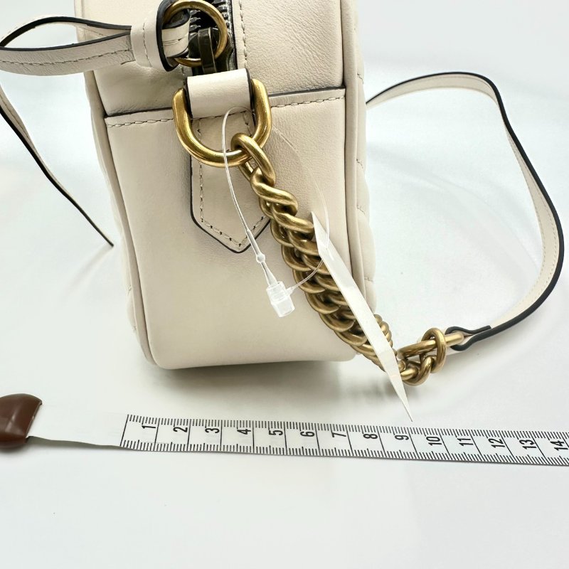 【美收精品】GUCCI 白色肩背包 C-50-13