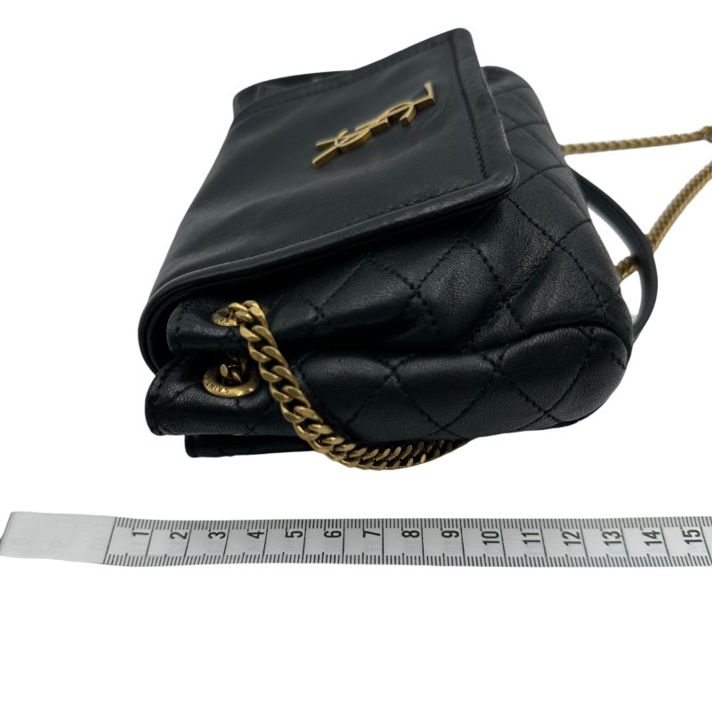 【美收精品】YSL 黑色肩背包 C-52-14