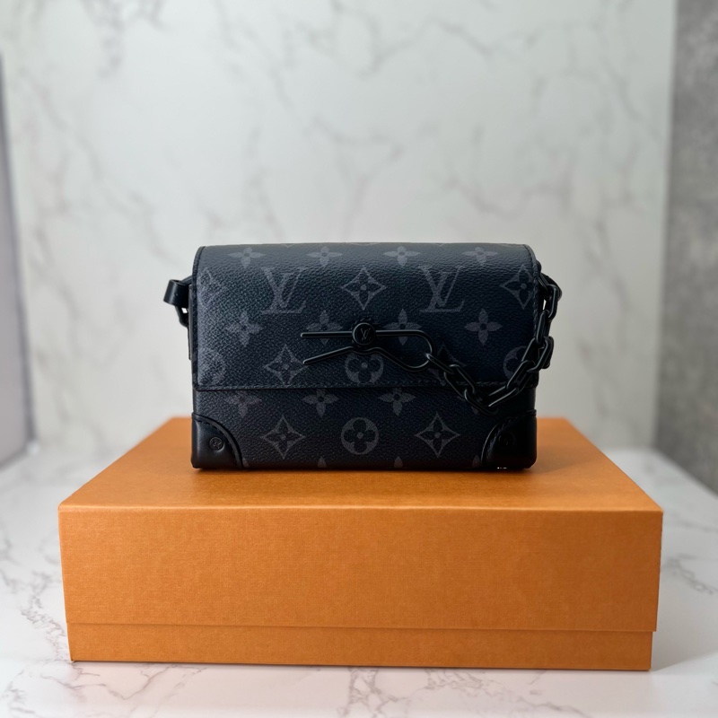 718 LV黑老花盒子 #m81783 #全配-1