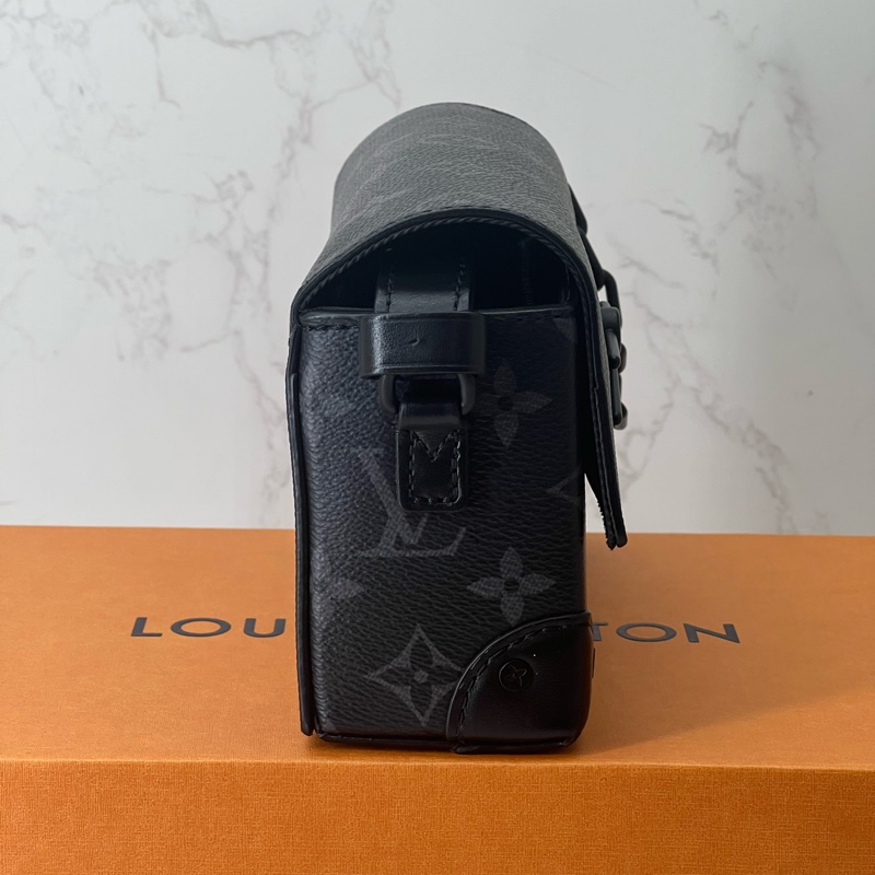 718 LV黑老花盒子 #m81783 #全配-4