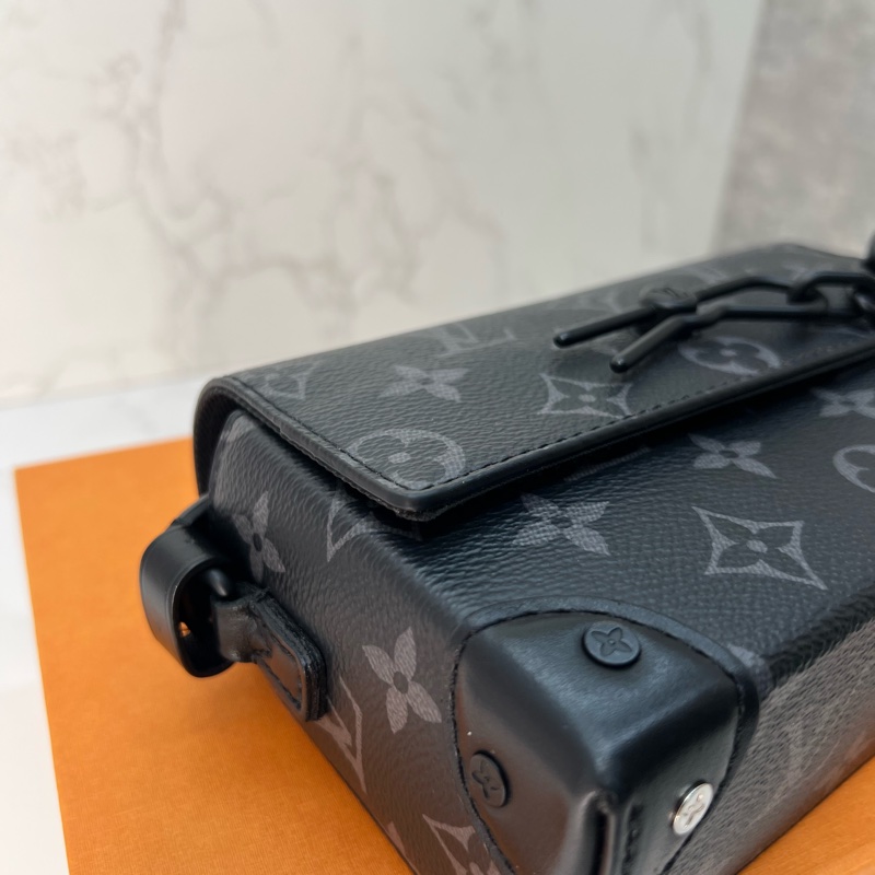 718 LV黑老花盒子 #m81783 #全配-8