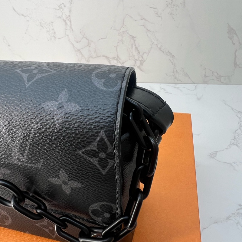 718 LV黑老花盒子 #m81783 #全配-9