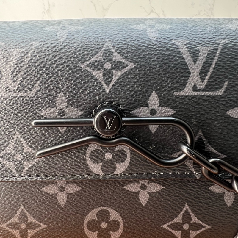 718 LV黑老花盒子 #m81783 #全配-10