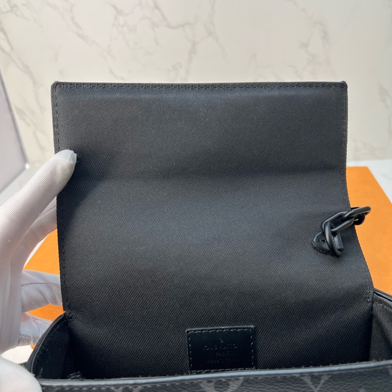 718 LV黑老花盒子 #m81783 #全配-11