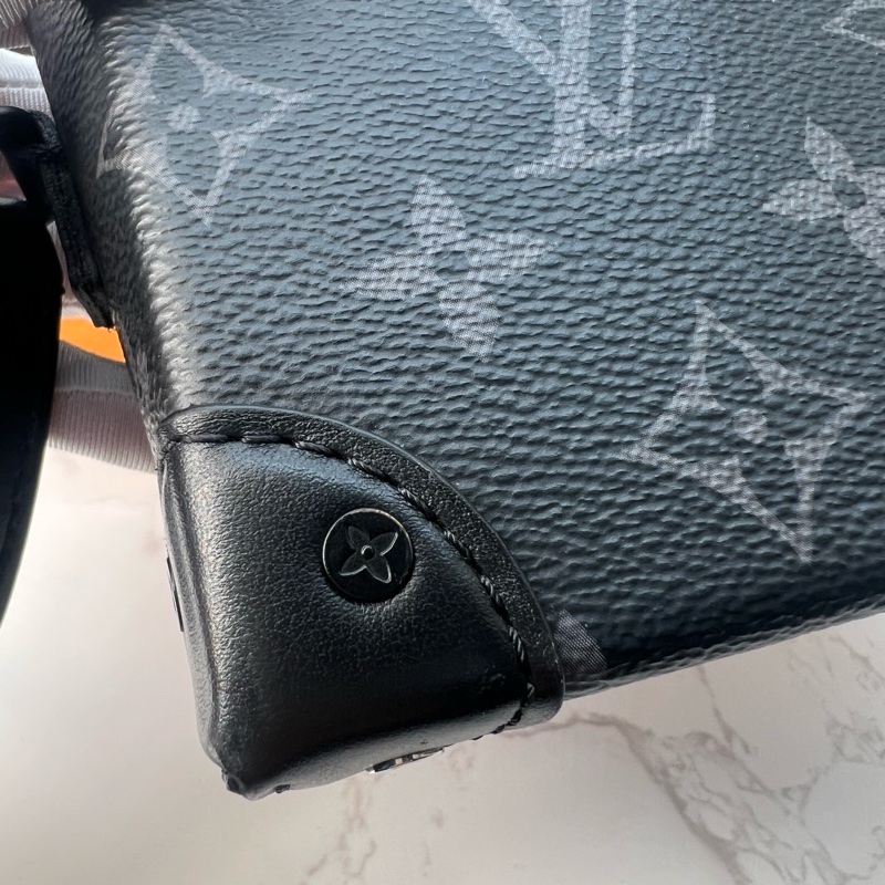 718 LV黑老花盒子 #m81783 #全配-15