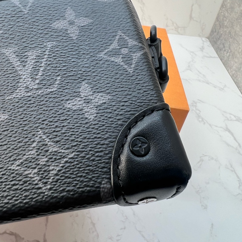 718 LV黑老花盒子 #m81783 #全配-17