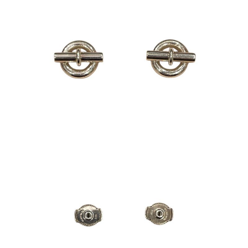 HERMES 愛馬仕 MINI CHAINE D'ANCRE 耳環 925 純銀 針式-4