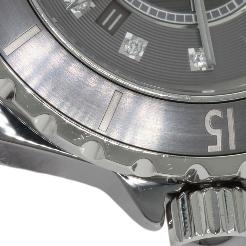 香奈兒 H3241 J12 33毫米炫彩12鑽鈦陶瓷腕錶/鈦陶瓷女士腕錶-10