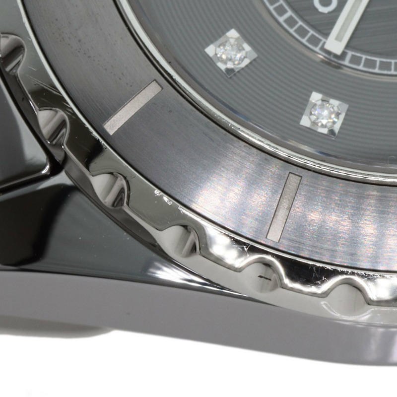 香奈兒 H3241 J12 33毫米炫彩12鑽鈦陶瓷腕錶/鈦陶瓷女士腕錶-12