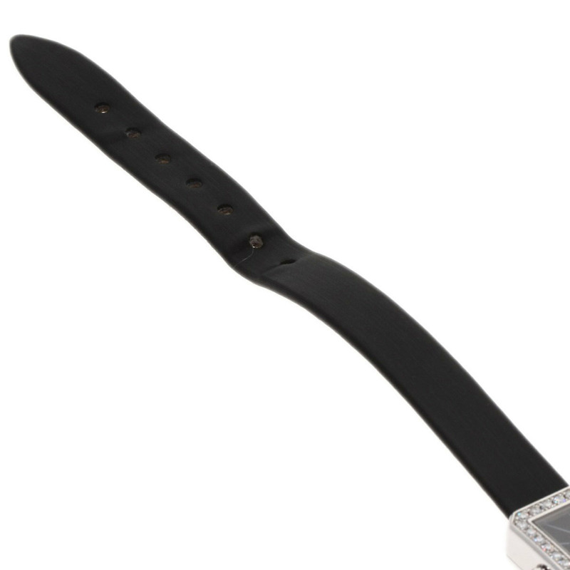 伯爵 G0A34503 迷你 Protocol 女士腕錶，18K 白金錶殼搭配緞面皮革錶帶-9