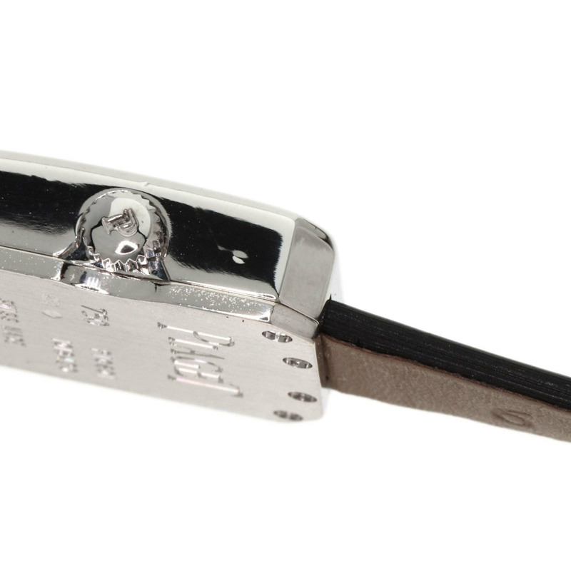 伯爵 G0A34503 迷你 Protocol 女士腕錶，18K 白金錶殼搭配緞面皮革錶帶-13