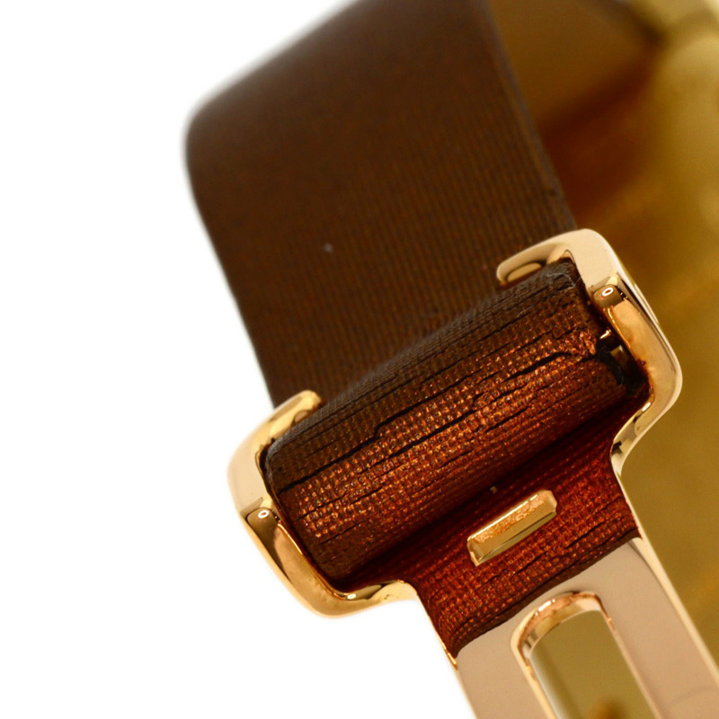 卡地亞 Tank Américaine SM 女士腕錶 WB707231，18K黃金錶殼，緞面皮革錶帶，鑲嵌鑽石-22