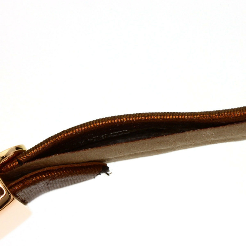 卡地亞 Tank Américaine SM 女士腕錶 WB707231，18K黃金錶殼，緞面皮革錶帶，鑲嵌鑽石-23