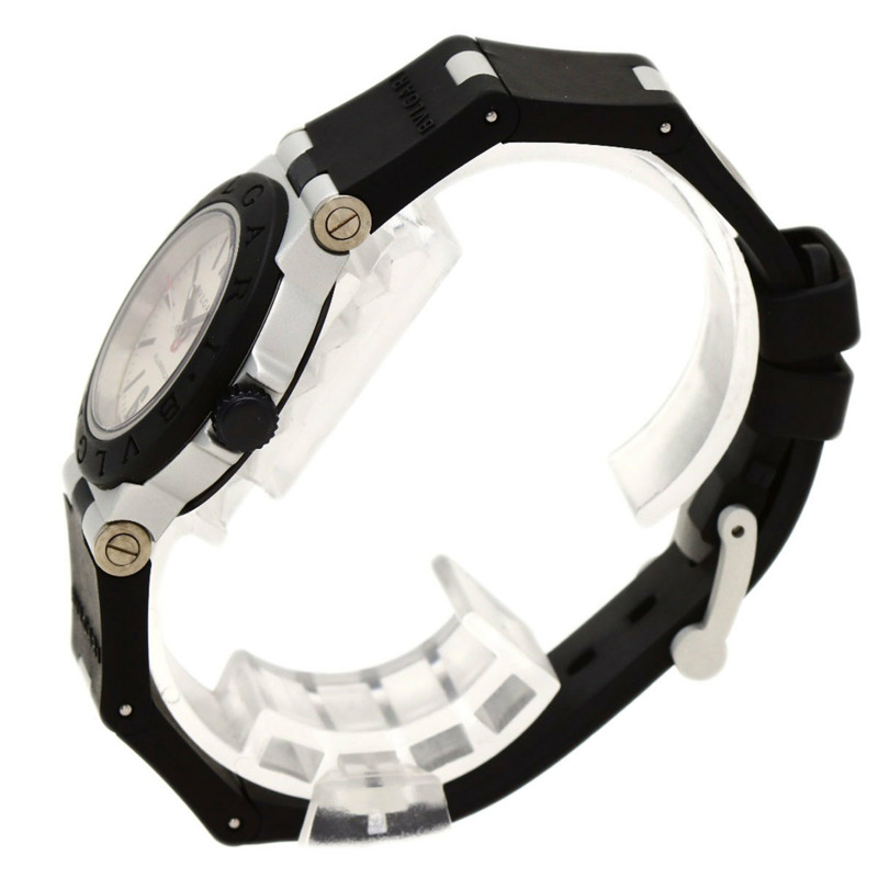 寶格麗 AL29TAVD 鋁金屬腕錶，鋁/橡膠錶帶，女士款-1