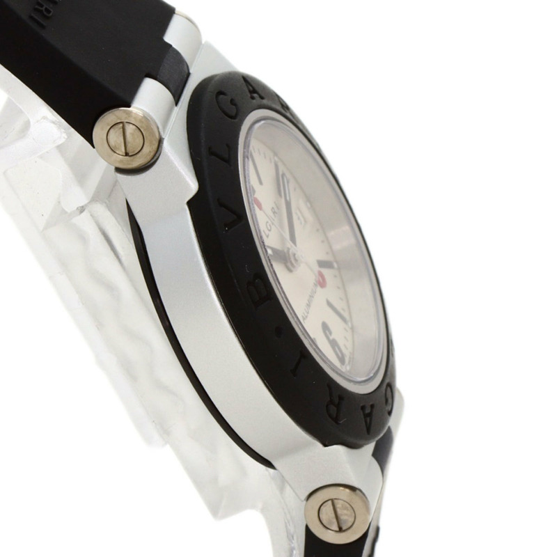 寶格麗 AL29TAVD 鋁金屬腕錶，鋁/橡膠錶帶，女士款-5