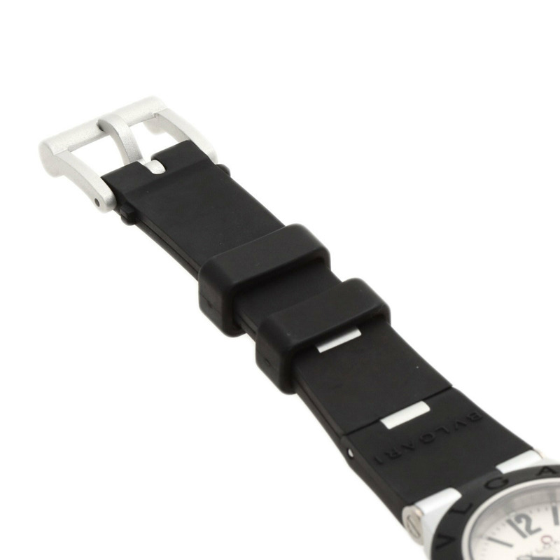 寶格麗 AL29TAVD 鋁金屬腕錶，鋁/橡膠錶帶，女士款-9