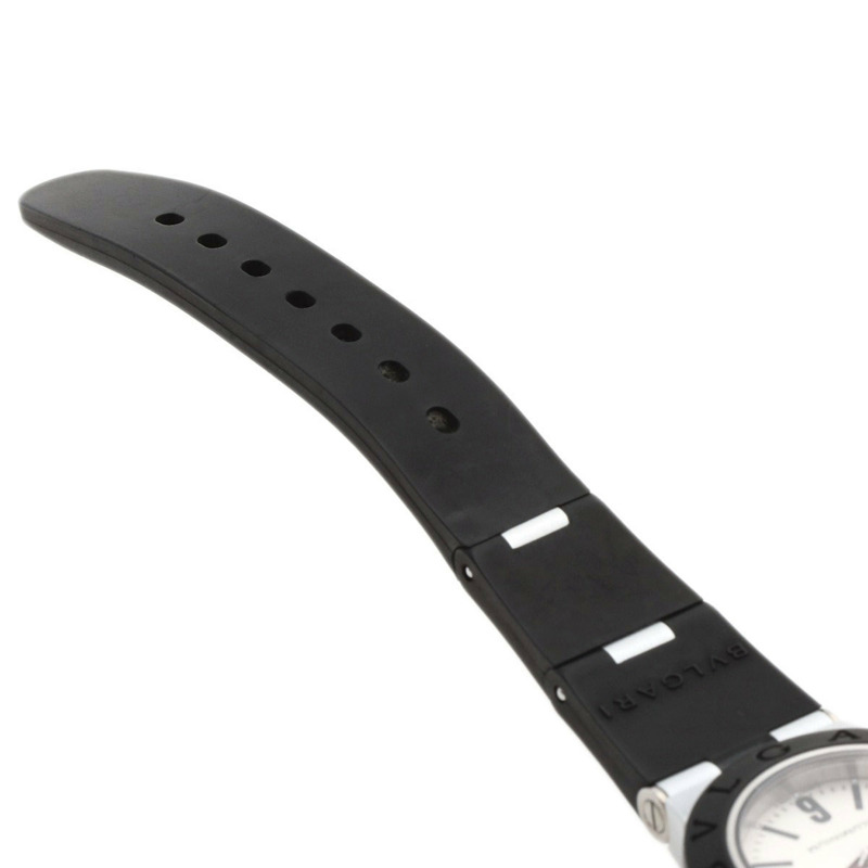 寶格麗 AL29TAVD 鋁金屬腕錶，鋁/橡膠錶帶，女士款-10