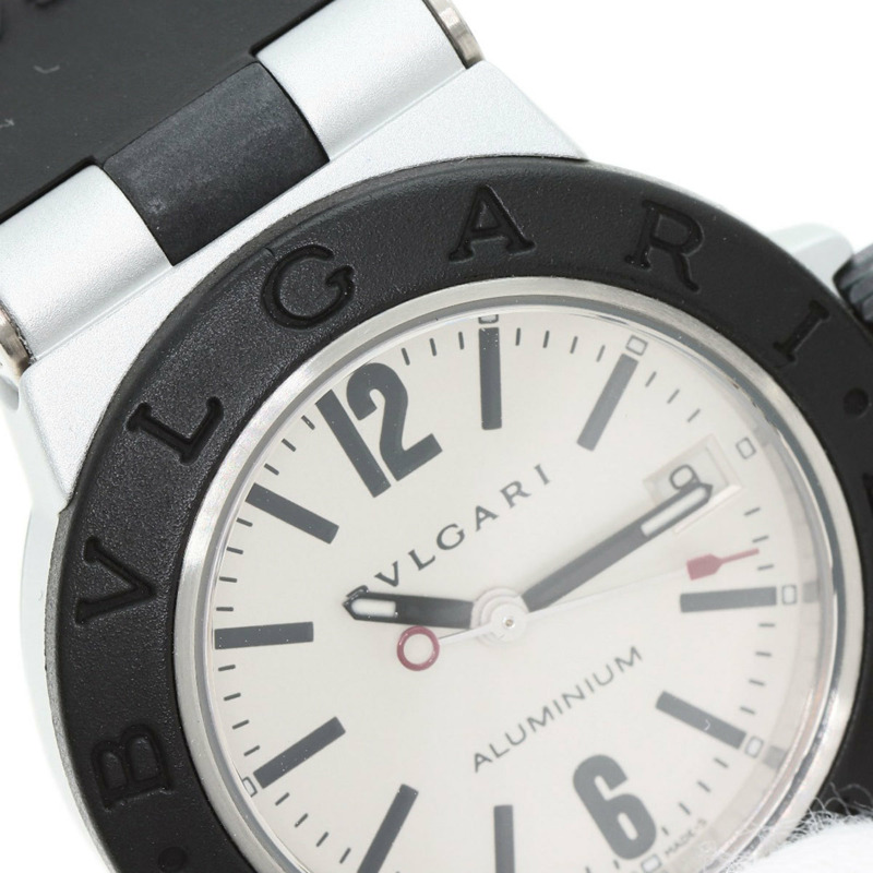 寶格麗 AL29TAVD 鋁金屬腕錶，鋁/橡膠錶帶，女士款-19