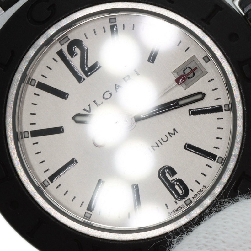 寶格麗 AL29TAVD 鋁金屬腕錶，鋁/橡膠錶帶，女士款-21